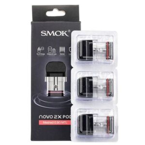 Smok Novo 2X Mesh Replacement Pod - 3 Pack - vape pod system | E-Juice
