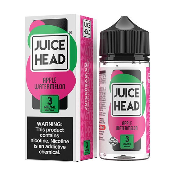 Juice Head Apple Watermelon - (100mL) - e-juice bottle