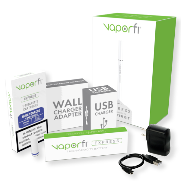 VaporFi Express Blue Tobacco E Cigarette Kit - vape kit | Tanks & Atomizers