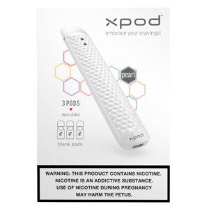 ePuffer XPOD Pearl White Vape Pod - Starter Kits