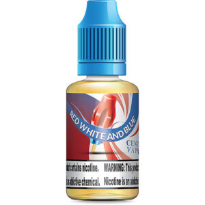 Red White & Blue E Juice - e-juice bottle