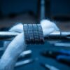 Vape coils and cotton wicking material close-up