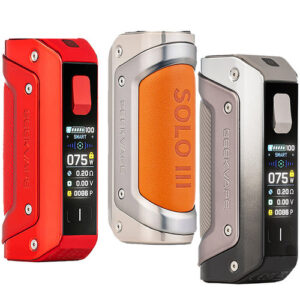 GEEKVAPE Aegis Solo 3 (S100) Box Mod - box mod device | PVS & Mods